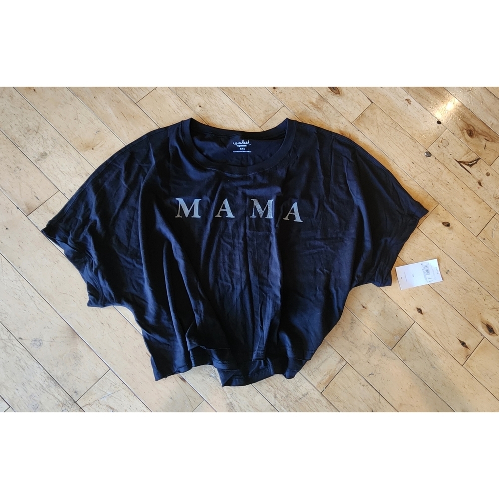 Ingrid & Isabel Black MAMA Top
